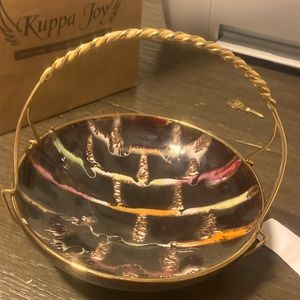 Jasba Keramik - German - Mid Century - Glazed dish with handle - 1950's - 1960's